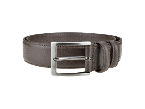 GAROT CLASSIQUE 35MM | N°5 Ceinture en cuir de cerf marron, souple et chic 3