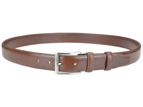 GAROT CLASSIQUE 35MM | N°6 Ceinture marron polyvalente, cuir finement granité 2