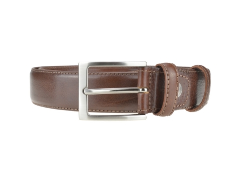 GAROT CLASSIQUE 35MM | N°6 Ceinture marron polyvalente, cuir finement granité 6