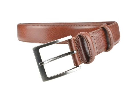 GAROT CLASSIQUE 35MM | N°6 Ceinture rouge anglais polyvalente, cuir finement granité 4