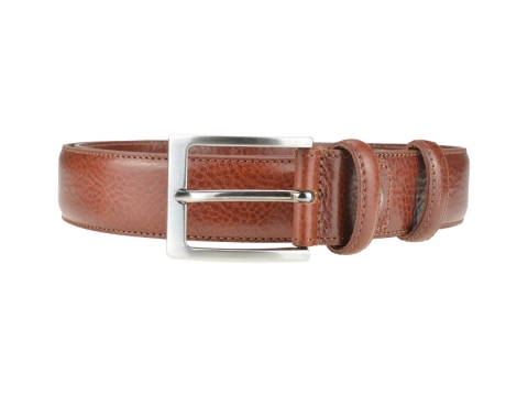 GAROT CLASSIQUE 35MM | N°6 Ceinture rouge anglais polyvalente, cuir finement granité 5