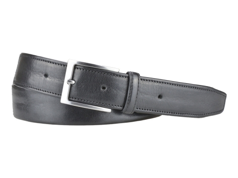 GAROT VOYAGE 35MM | N°9 Ceinture de voyage noire avec zip intérieur 3