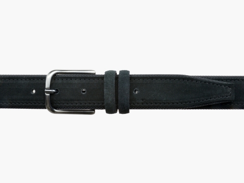 GAROT TENDANCE 35MM | N°16 Ceinture noire d'été en nylon 5