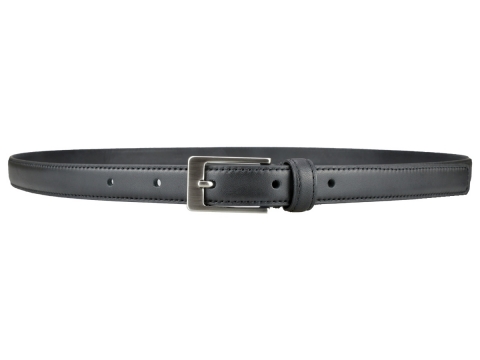 Ceinture femme, fine, habillée chic et discrète de couleur noire